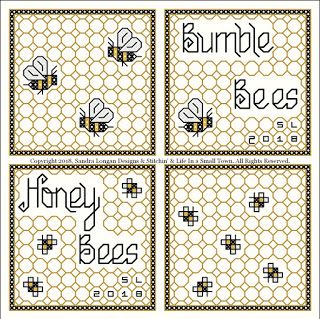 Bee Stitch, Bee Cross Stitch, Blackwork Cross Stitch, Blackwork Patterns, Small Bees, Bee Embroidery, Blackwork Embroidery, Quick Stitch, Sewing Book