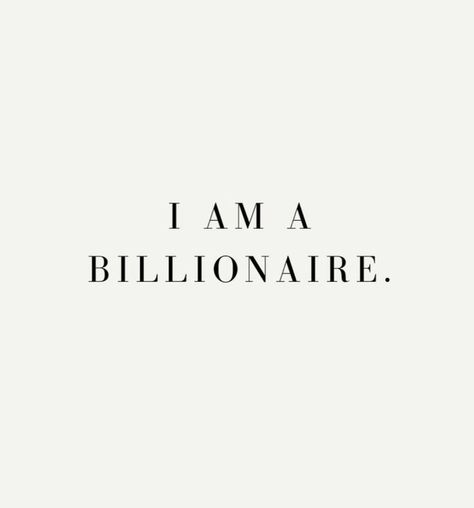 Billionaire Manifestation, I Am A Billionaire, Vision Board Photos Pictures, Manifestation 2024, 2024 Affirmations, Rich Quotes, Girl Therapy, Widget Board, Quotes Dream