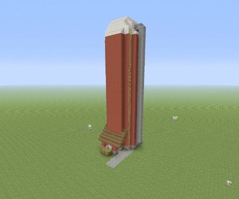 Modern Wheat silo System Holds 320,000 + Items Minecraft Project Silo Minecraft Build, Minecraft Grain Silo, Minecraft Storage Silo, Minecraft Silo Design, Minecraft Wheat Farm Design, Minecraft Wool Farm Design, Minecraft Wool Farm Building, Minecraft Wheat Field, Minecraft Silo