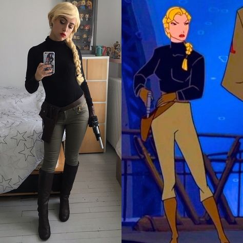 Easy Disney Cosplay, Easy Blonde Cosplay, Easy Cosplay Ideas Women Disney, Blond Cosplay, Blonde Cosplay Ideas, Blonde Cosplay Characters, Blonde Cosplay, Blonde Disney Characters, Disney Bound Outfits Villians