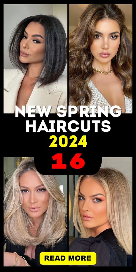 Spring Revival: The Trendsetting Haircuts of 2024 That Are Redefining Style 16 Ideas Spring Haircuts For Long Hair, Haircuts Of 2024, Spring Hairstyles Medium Length, Hairstyles Spring 2024, 2024 Hair Cut Trend For Women, 2024 Women’s Haircuts, 2024 Spring Haircuts, Spring 2024 Haircut Trends, 2024 Summer Blonde Hair Trends