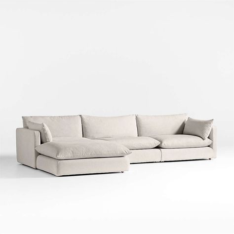 Up to 30% off Bestselling Furniture 2024: Exclusive Deals & Limited Time Sale | Crate & Barrel Slipcovered Sectional Sofa, Crate And Barrel Living Room, Black Leather Office Chair, How To Make Corner Sofa, Sectional Sofa Sale, Sectional Sofa Slipcovers, Low Sofa, Slipcovered Sectional, Chair & Sofa Cushions