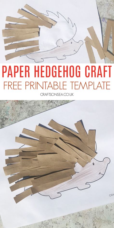 Paper Hedgehog Craft Hedgehog Craft For Kids Preschool, H Is For Hedgehog Craft, Preschool Hedgehog Activities, Hedgehugs Book Activities, Hedgehog Patterns Free, Hedgehog Preschool Craft, Hedgehog Kids Craft, Preschool Hedgehog Craft, Hedgehog Template Free Printable