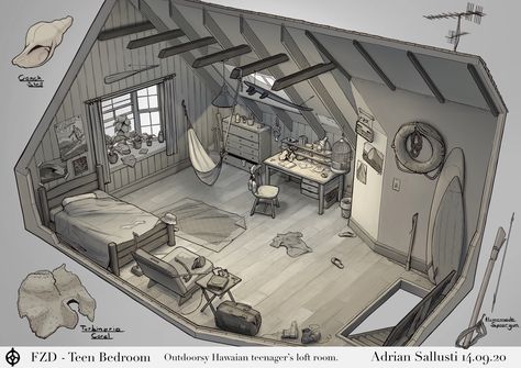 Layout Composition, House Illustrations, Witch Room, Metric Units, Bedroom Drawing, Bg Design, Fantasy Rooms, Cabin Art, Metric System