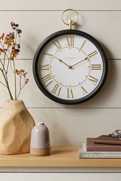 Wall Clock Styling, Clock And Shelf Wall Decor, Kitchen Clocks Wall Ideas, Large Clocks, French Clock, Kitchen Clock, Kitchen Clocks, Kitchen Wall Clocks, Wall Piece