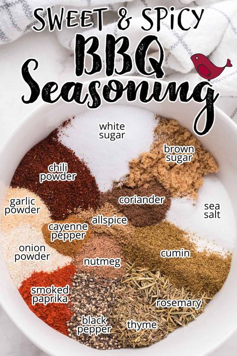 Sweet And Spicy Seasoning, Homemade Sweet And Spicy Bbq Sauce, Bbq Sauce Homemade Spicy, Smoker Seasonings, Bbq Rubs Homemade, Leftover Ribs, Ribs In Instant Pot, Bbq Seasoning Recipe, Bbq Rub Recipe