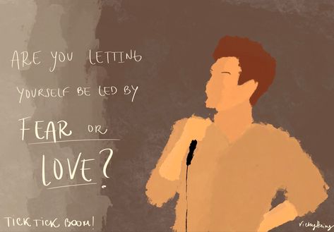 Tick Tick… boom! Fanart Andrew Garfield Jon Larson Jonathan Larson Tattoo, Tick Tick Boom Fanart, Tick Tick Boom Tattoo, Tick Tick Boom Quotes, Tick Tick Boom Aesthetic, Tick Tick Boom Poster, Andrew Garfield Tick Tick Boom, Garfield Jon, Broadway Quotes