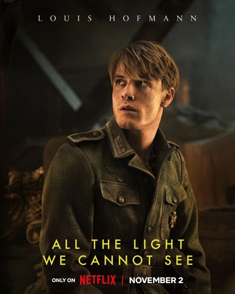 🎬 "All The Light We Cannot See" (2023)◾Louis Hofmann, All The Light We Cannot See, Jonas Kahnwald, Dark Netflix, German Actors All The Lights We Cannot See, All The Light We Cannot See Quotes, All The Light We Cannot See Aesthetic, All The Light We Cannot See, Jonas Kahnwald, The Light We Cannot See, Louis Hofmann, Dark Netflix, See Tattoo