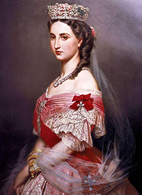 La emperatriz Carlota, una princesa belga en México - Foto 6 Franz Xavier Winterhalter, Franz Xaver Winterhalter, Giovanni Boldini, European Royalty, A4 Poster, Historical Costume, Vintage Artwork, Historical Fashion, Fashion History