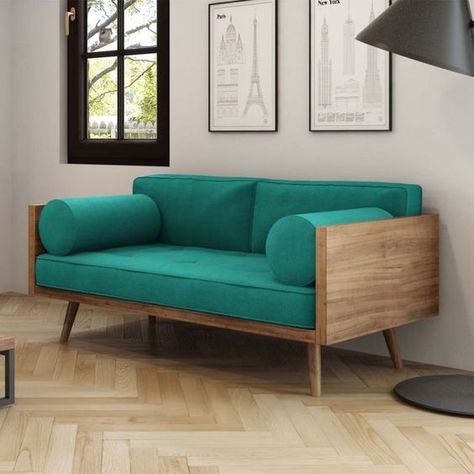 Sofa Designs For Small Living Rooms, Wooden Sofas Ideas Living Room, Sofa For Small Spaces, Wooden Couch, Sofa Design Wood, Wooden Sofa Set Designs, Wooden Sofa Designs, Sofas For Small Spaces, House Clearance