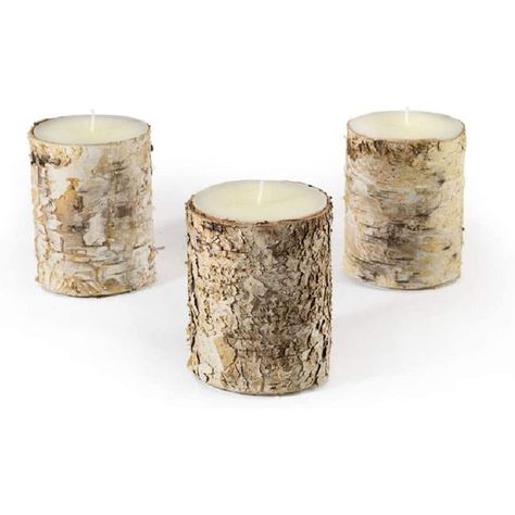 Fall Decor Deals to Shop Before Amazon’s Prime Early Access Sale Birch Bark Candles, Pan Hanger, Serene Spaces, Ivory Pillar Candles, Green Bath Towels, Best Smelling Candles, Earthy Style, Pots And Pans Sets, Decorating Styles