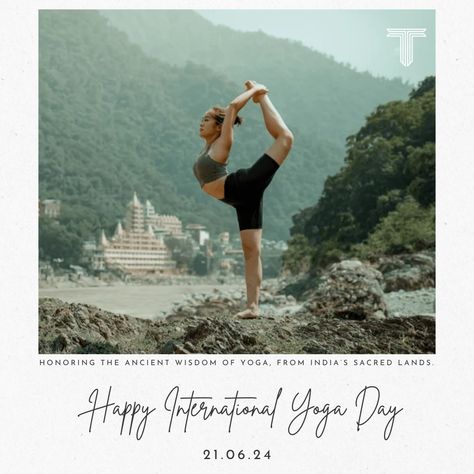 Wishing you all Happy International Yoga Day – TRAVELOSEI Family. #indiabytravelosei Happy International Yoga Day, Rishikesh Yoga, Dancer Pose, Spiritual Retreat, International Yoga Day, Family Tour, Yoga School, Learn Yoga, Yoga Alliance