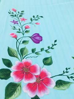 Fabric painting on Cotton Suit Suite Painting Design, Painting Design For Suits, Paint Designs For Suits, Suit Painting Designs, Painting Suit Design, Bedsheet Painting, Hand Painted Suits, Suit Painting, Hope Painting