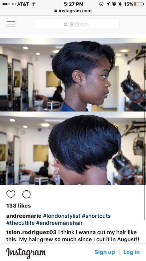 Doris styu Middle Part Short Bob, Short Relaxed Hair, Bob Pixie Haircut, Long Hairstyle Ideas, Modern Bob Haircut, Natural Hair Bob, Short Hair Styles African American, Short Relaxed Hairstyles, Cut Life