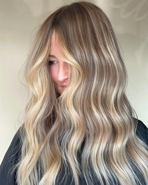 Sandy Dimensional Blonde, Golden Blonde With Brown Lowlights, Blonde Winter Highlights, Low Maintenance Dimensional Blonde, Super Dimensional Blonde, Fall Blonde Lowlights, High Dimension Blonde, Light Blonde With Lowlights, Thick Highlights Blonde