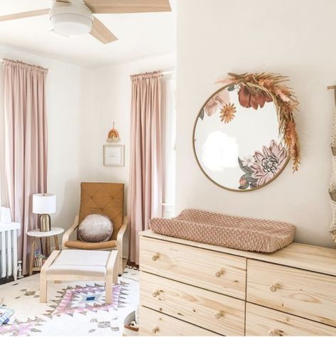 9 Unique Nursery Themes You'll Want to Copy - Chaylor & Mads Boho Flower Nursery, Cowboy Nursery Theme, Disney Interior, Nursery 2024, Unique Nursery Themes, Dinosaur Nursery Theme, Peach Nursery, Boho Nursery Girl, Cowboy Nursery