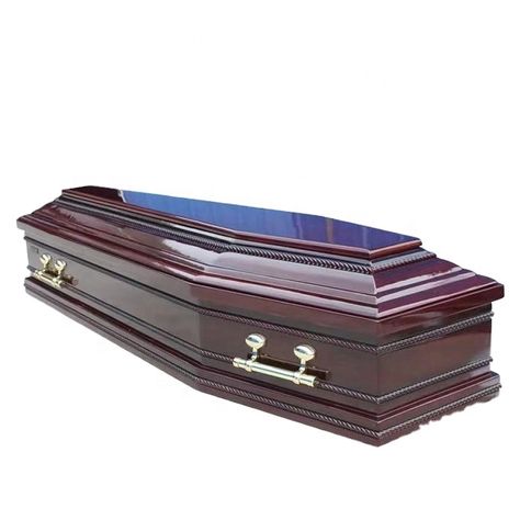 IT216 travail pompes funebres french oak coffin funeral supplies Coffin Decor, Wooden Coffin, Cemetery Statues, Coffin Box, Beach Wallpaper, French Oak, Wooden Bed, Chinese Traditional, International Trade