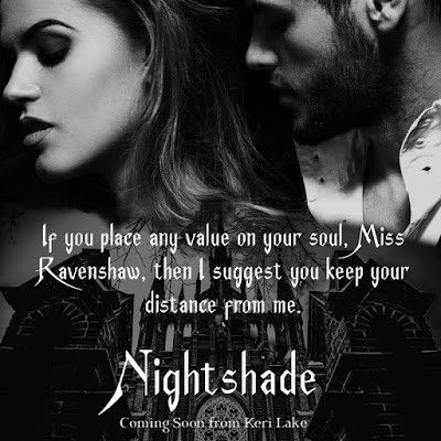 COVER REVEAL Title: Nightshade Author: Keri Lake Genre: Dark Gothic Paranormal Romance Cover Design: Hang Le Release Date: October 25, 2021 BLURB My father called them messengers. He once told me they walked among us, and that somewhere in this dark and godless city, there shined a faint sliver of hope. I had only to look for the signs. Well, I’ve spent my whole life investigating the inexplicable, and all I've found are the unsettling vestiges of iniquity - the evidence of another world shro Nightshade Keri Lake, Keri Lake, Devil Quotes, Romance Covers, Dark Gothic, October 25, My Whole Life, Book Boyfriends, Paranormal Romance