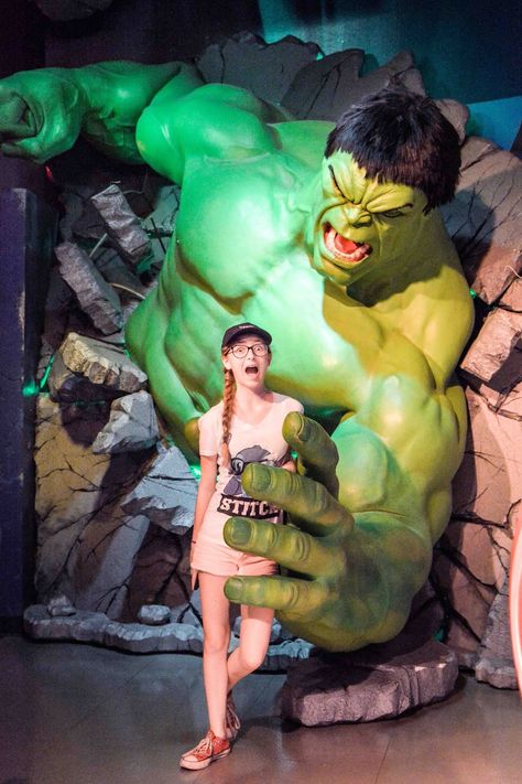 Madame Tussaud's Las Vegas Madame Tussauds, Hulk, Summer Vacation, Muse, Las Vegas, Wax, California, Statue, Travel