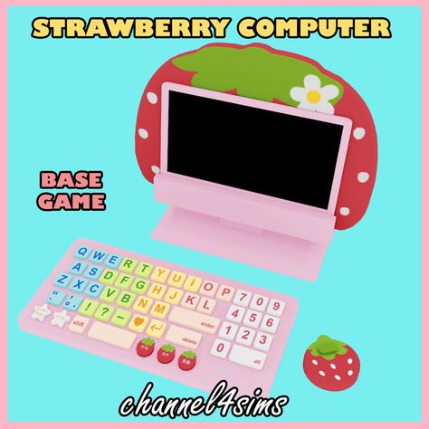 The Sims 4 Cc Harajuku, Sims Strawberry Cc, Mezzo Piano Sims 4 Cc, Sims 4 Cc Phone Override, Sims 4 Strawberry Shortcake Cc, Sims 4 Vinyl Cc, Sims 4 Strawberry Cc, Sims 4 Cc, Free Sims 4