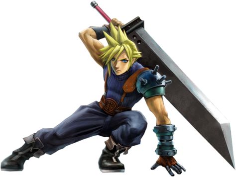 Cloud Strife/Gallery | Final Fantasy Wiki | Fandom Cloud Super Smash Bros, Cloud Kingdom Hearts, Cloud Advent Children, Chocobo Racing, Cloud Artwork, Tetsuya Nomura, Smash Ultimate, Cloud And Tifa, Victory Pose