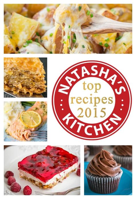 Top 20 Recipes of 2015. The most searched, most loved and most pinned recipes of 2015! Natashas Kitchen, Cheesy Ranch Potatoes, Ranch Casserole, Most Pinned Recipes, Cheesy Ranch, Ranch Potatoes, Chili Recipe Turkey, Easy Dinner Recipes Crockpot, Healthy Cake Recipes