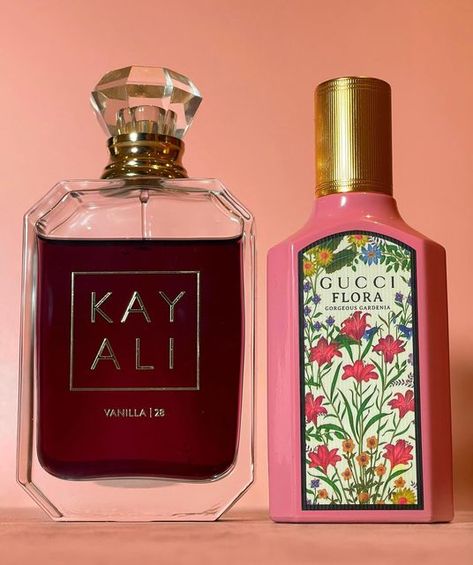 Sopreye | Fragrance Reviews on Instagram: "Brown sugar overload 😍 Today’s layering combo is @kayali Vanilla 28 x @guccibeauty Flora Gorgeous Gardenia.* It was a no brainer to layer these two as they both have notes of brown sugar. The result is a delicious floral gourmand with an amazing scent bubble 😍 Have you tried this combo? What are you wearing today? 🏷 . . . . [PR/Gifted - No obligation to post] #kayali#guccifloragorgeousgardenia#gucciflora#scentgasm#blackgirlssmellgood #perfume# Kayali Vanilla 28 Layering Combo, Kayali Vanilla 28 Layering, Kayali Vanilla 28, Comeback Era, Kayali Vanilla, Perfume Layering, Academic Comeback, Gucci Flora, Fragrances Perfume Woman