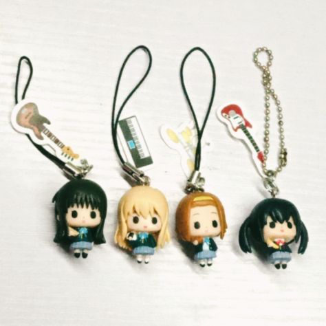 Trinkets,posting some of my collections K On Keychain, Anime Trinkets, Question Marks, Cool Keychains, K On, Cute Keychain, Birthday Wishlist, Cute Toys, Phone Charm