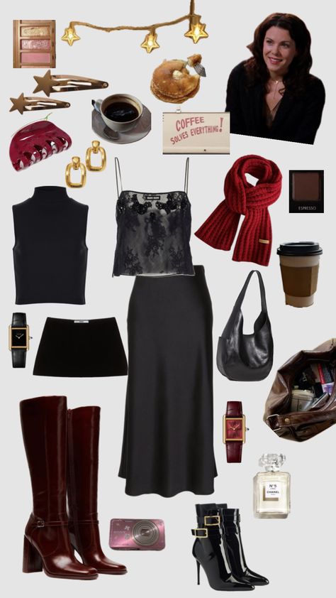 Autumn outfit inspo for Loreali Gilmore Lorelai Gilmore Style Aesthetic, Lorelai Gilmore Friday Night Dinner Outfits, Gilmore Outfits Lorelai, Lorelai Gilmore Winter Outfits, Lorelai Gilmore Aesthetic Outfits, Lorili Gilmore Outfits, Lorelei Gilmore Outfits, Lorelai Gilmore Outfits, Gilmore Core