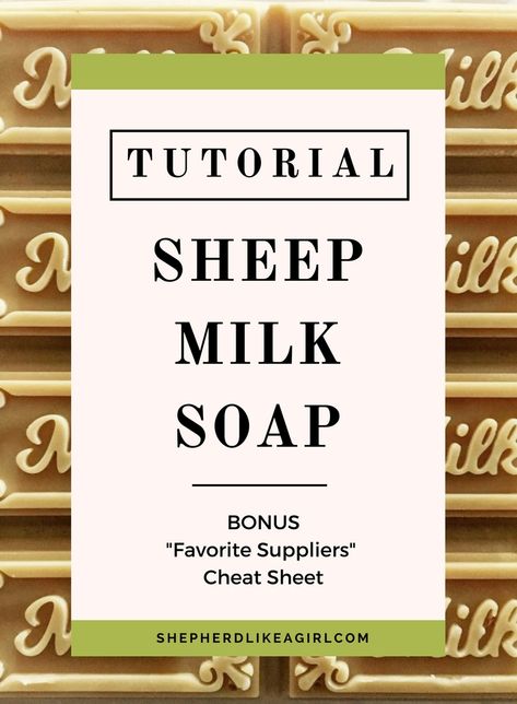 Hello again my fun-loving sheep craft enthusiasts! I just way you all to know how much I appreciate you being here and sharing all of your crafting journeys with me. I absolutely love hearing from you and seeing all of your awesome crafting project pics! I’m totally into utilizing ever raw material my sheep so … Sheep Milk Soap Recipe, Sheep Milk Soap, Double Broiler, Diy Sheep, Sheep Craft, Milk Soap Recipe, Sheep Milk, Goat Milk Recipes, Sheep Crafts