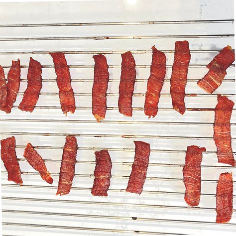 Homemade Beef Jerky Easy Oven Treat Recipe for Dogs Beef Dog Treats Homemade, Salmon Jerky Recipe, Homemade Beef Jerky Recipe, Jerky For Dogs, Beef Jerky Recipe, Beef Dog Treats, Dog Treats Homemade, Homemade Beef Jerky, Jerky Recipe