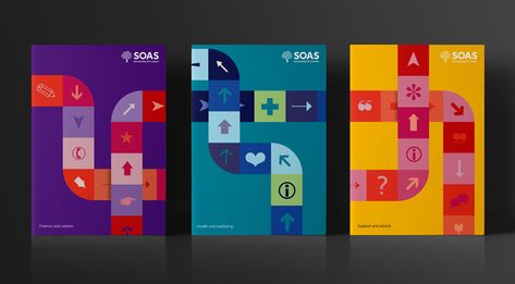 Baxter & Bailey designs “interconnected” identity for SOAS recruitment drive | Design Week Soas University Of London, University Of London, Education Banner, Art Text, Office Branding, Event Poster Design, Conference Design, Event Branding, College Design