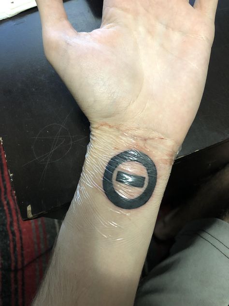 Type O Negative Symbol, October Rust Type O Negative, Simple Tattoo Cover Up Ideas, Type O Negative Tattoo Ideas, Dystopia Tattoo, Type O Negative Aesthetic, Type O Negative Tattoo, Type O Negative Logo, Negative Tattoo