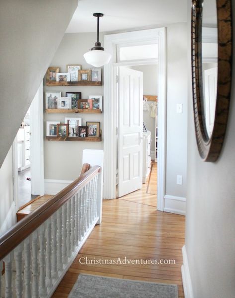 Victorian Farmhouse Entryway and Hallway - Christina Maria Blog Ledge Above Front Door, Diy Picture Ledge, Room Decor Pictures, Ideas Room Decor, Front Door Farmhouse, Fixer Upper House, Door Farmhouse, Farmhouse Side Table, Farmhouse Entryway