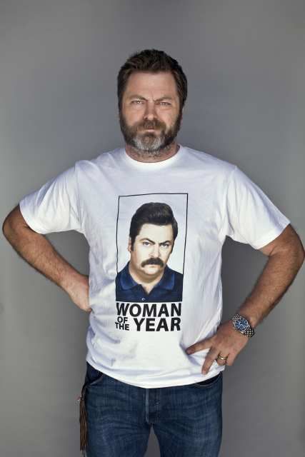 Nick Offerman Duke Silver, Lil Sebastian, Pleasing People, Nick Offerman, Imaginary Friends, Leslie Knope, Meme Page, Star Struck, Ron Swanson