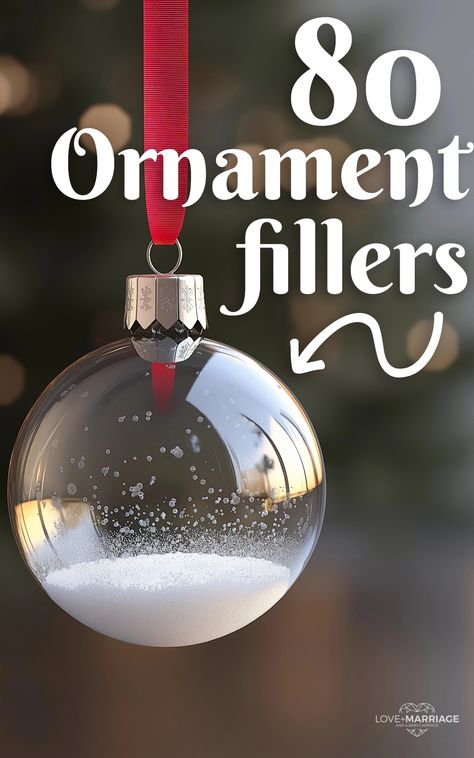 80  Ways To Fill Clear Christmas Ornaments - Love and Marriage Clear Light Bulb Ornament Ideas, Glass Ornament Decorating Ideas, Clear Christmas Bulbs Ideas, Clear Plastic Christmas Ornament Ideas, Clear Glass Ornament Ideas For Kids, Diorama Ornaments Diy, Flat Clear Ornament Ideas, Plastic Clear Ornament Crafts, Clear Christmas Balls Ornaments Ideas