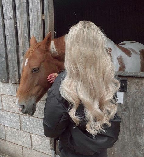 Beauty Works Hair Extensions, Bridget Von Ascheberg, Horse Riding Aesthetic, Twisted Games, Equestrian Aesthetic, Beauty Works, Horse Aesthetic, Twisted Series, Bouncy Curls