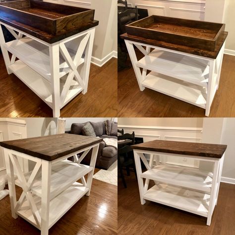 Changing Table Diy, Diy Baby Changing Table, Grey Changing Table, Diy Changing Table, Wooden Ideas, Baby Changing Station, Changing Tables, Baby Changing Table, Baby Changing Tables