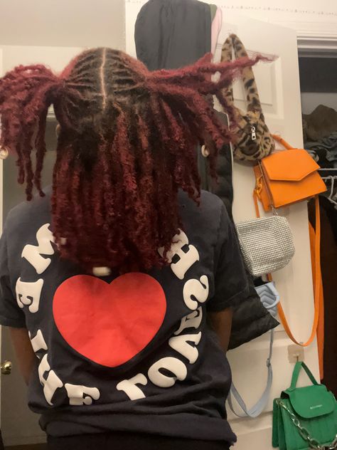 Grease Hairstyles, Cute Dreads, Black Inspiration, Short Locs Hairstyles, Dreads Styles, Dread Hairstyles, Loc Styles, Locs Hairstyles, Baddie Hairstyles