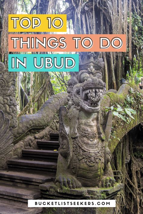 Top 10 Things to do in Ubud, Bali Bali 2023, Ubud Indonesia, Bali Travel Guide, Ubud Bali, Bali Travel, Backpacking Travel, Travel List, Best Hikes, Ubud