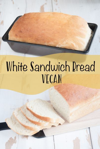 Vegan Sandwich Bread, White Sandwich Bread Recipe, White Sandwich Bread, Sandwich Bread Recipe, Vegan Bread Recipe, Pain Sans Gluten, A Loaf Of Bread, Sandwich Bread Recipes, Breakfast And Brunch