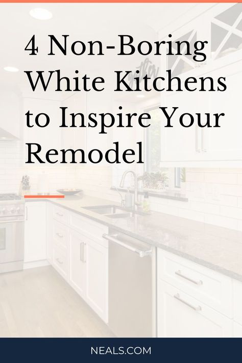 White kitchen inspiration for your remodel White Kitchen Inspiration, White Kitchens, Remodels, White Kitchen, Kitchen Inspirations, Kitchens, Home Decor Decals, White, Home Decor