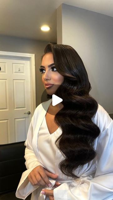 BOSTON BRIDAL HAIRSTYLIST on Instagram: "Beautiful @monica_rizkallah 
Hairstylist @romina_hairstyles 
Makeup artist @danybeautyco 
Video and content creator @smart.social.solutionsllc 
Flowers @flowersbyila 
Dress @vows_bridepower
Hair extensions @bellamihair" Hair And Makeup Wedding Guest, Makeup Wedding Guest, Hollywood Hairstyle, Hair And Makeup Wedding, Bridal Hairstylist, Hollywood Hair, Makeup Wedding, Wedding Hair, Content Creator