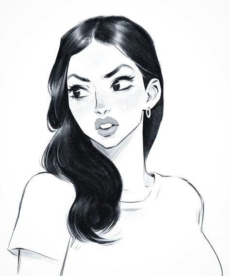 Cameron Mark (@cameronmarkart) • Foto e video di Instagram Cowgirl Sketch, Bm Art, Cameron Mark, Expression Reference, Drawing Girls, Instagram Profile Pic, Estilo Cartoon, Drawing Face Expressions, Wrong People