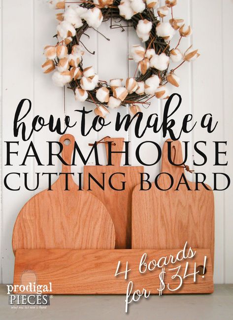 Cheese Board Diy, Woodworking Plans Patterns, Dekor Diy, Wood Crafts Diy, Diy Farmhouse Decor, Décor Diy, Diy Wood Projects, Diy Wood, Diy Woodworking