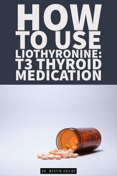 Liothyronine is a thyroid medication which contains only T3. It's the generic version of Cytomel and it contains the most powerful thyroid hormone in your body. T3 thyroid hormone is the pure and active thyroid hormone which makes this medication incredibly powerful. Liothyronine is approximately 3 to 4 times stronger than levothyroxine and Synthroid. Learn how to use liothyronine correctly, how to dose it, the side effects associated with its use, and whether or not you should use it. Thyroid Removal, Low Thyroid Remedies, Thyroid Remedies, Thyroid Supplements, Thyroid Healing, Thyroid Test, Low Thyroid, Thyroid Symptoms, Thyroid Medication