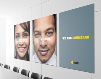 Employer Branding Design, Employer Branding Campaign, Internal Comms, Commonwealth Bank, Employer Branding, Frame Of Mind, About People, Commonwealth, Sydney