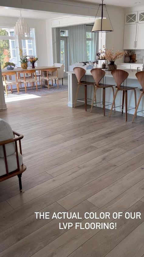 Pet Friendly Flooring, Hardwood Floor Colors, Lvp Flooring, Flooring Inspiration, Luxury Vinyl Plank Flooring, Floor Colors, Vinyl Plank Flooring, Home Upgrades, Plank Flooring