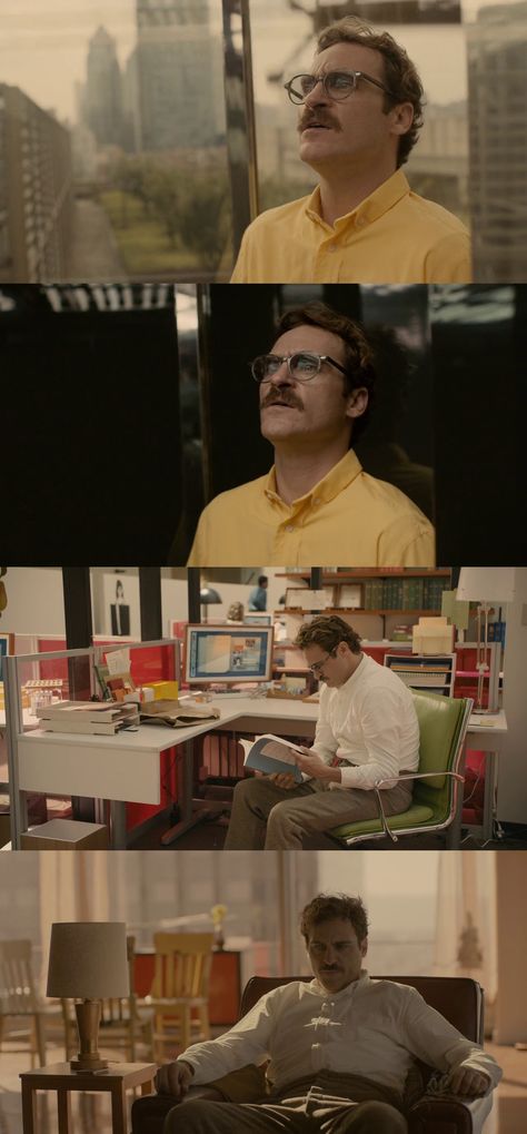 Her (2013) directed, written and produced by Spike Jonze. Starring Joaquin Phoenix, Amy Adams and Scarlett Johansson Her Joaquin Phoenix Film, Joaquin Phoenix Her, Her 2013, Spike Jonze, Inspirational Movies, Photo Board, Photo Boards, Joaquin Phoenix, She Movie