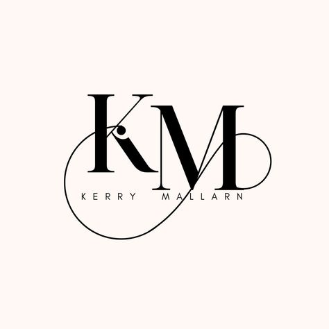 Monogram Fonts Initials Letters, Wedding Logos Design, Km Monogram, K Logo Design Ideas, Km Logo Design, Mk Logo Design, Couple Monogram Design, Km Logo, Wedding Initials Logo